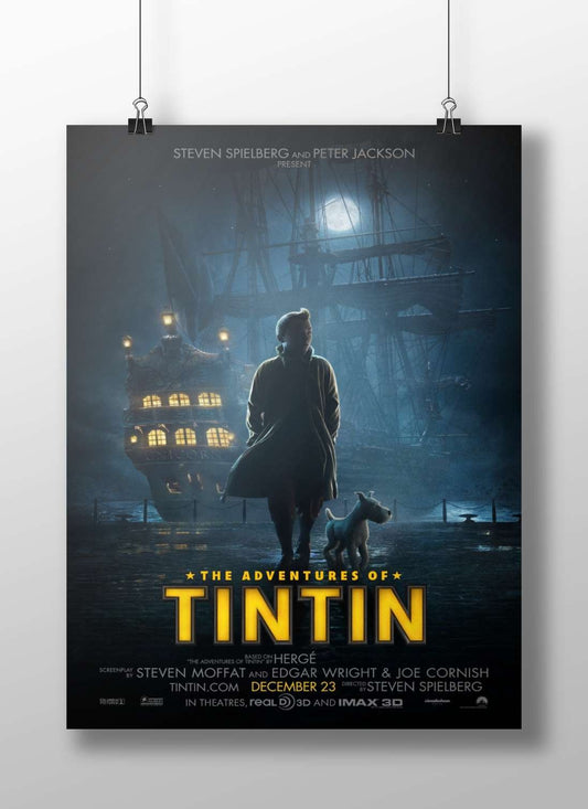 Tintin, the titular character from the "The Adventures of Tintin" franchise. Tintin - Adventure Noir
