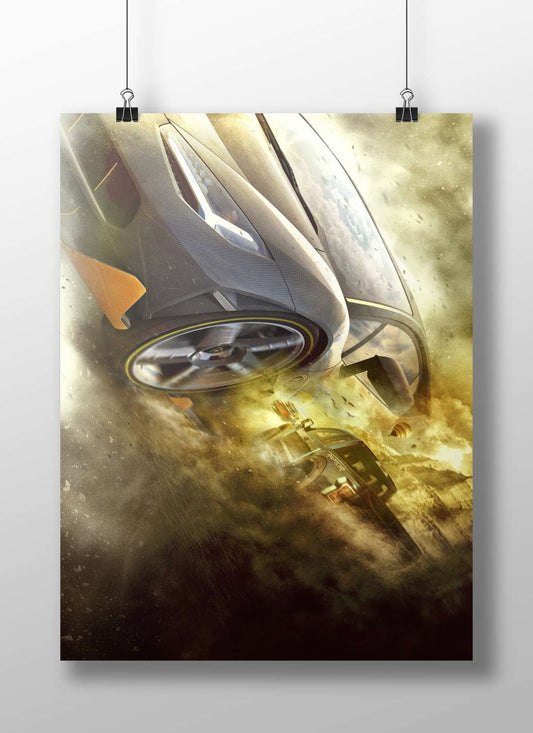 Lamborghini Aventador Main Subject: Lamborghini Aventador Matte BoizzBoard rigid print — Cars wall art India | PosterBoizz