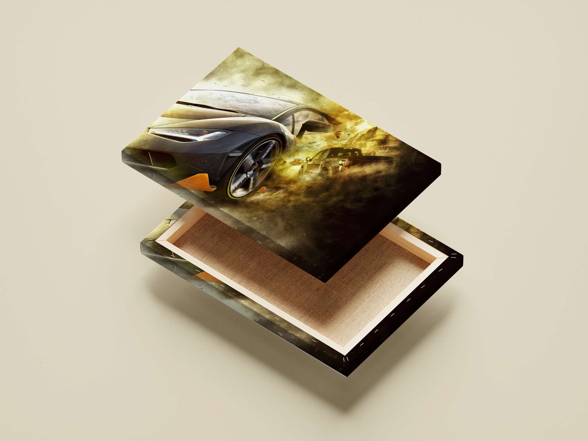 Lamborghini Huracan Main Subject: Lamborghini Huracan Canvas wall art — Cars wall art India | PosterBoizz