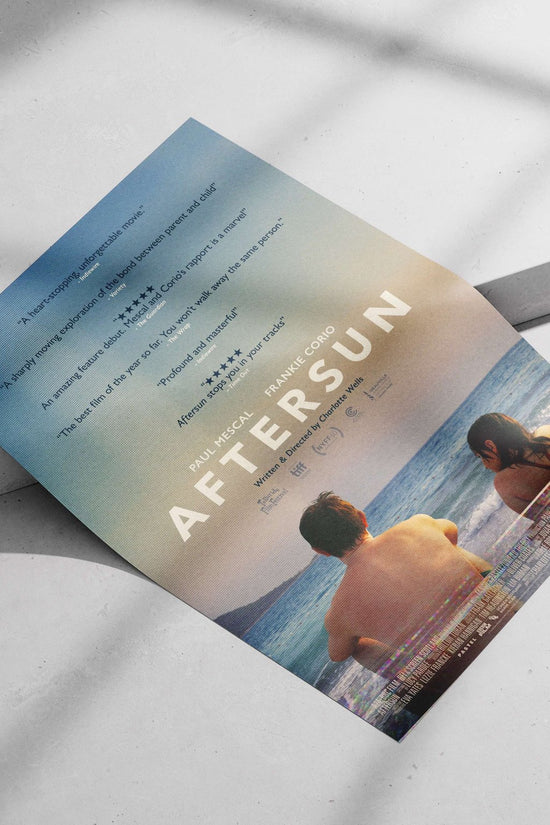 Aftersun (film starring Paul Mescal and Frankie Corio) Aftersun - Heartfelt Journey Poster