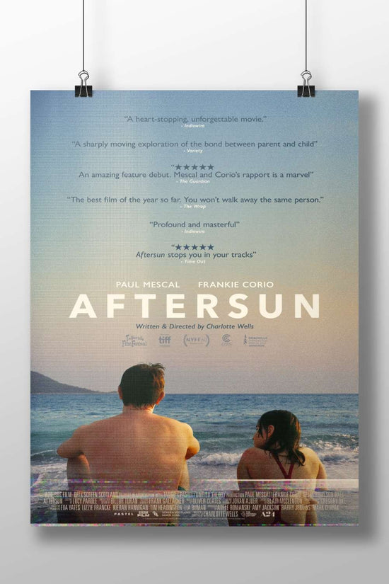 Aftersun (film starring Paul Mescal and Frankie Corio) Aftersun - Heartfelt Journey Poster