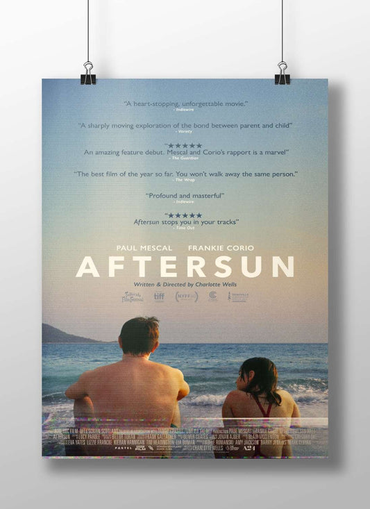Aftersun (film starring Paul Mescal and Frankie Corio) Aftersun - Heartfelt Journey Poster