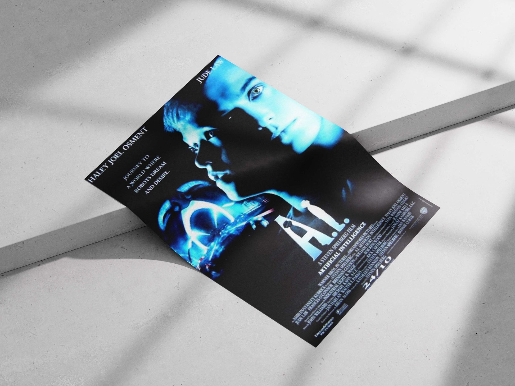 A.I. Artificial Intelligence (Steven Spielberg film) David Thete - Thought-Provoking Poster