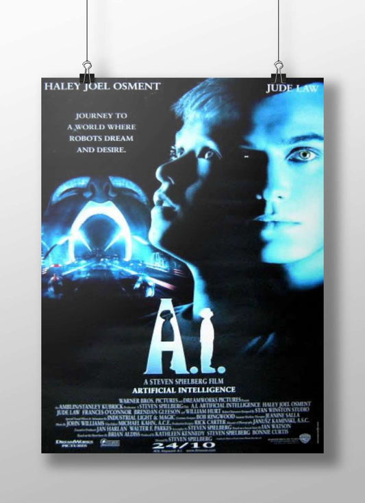 A.I. Artificial Intelligence (Steven Spielberg film) David Thete - Thought-Provoking Poster