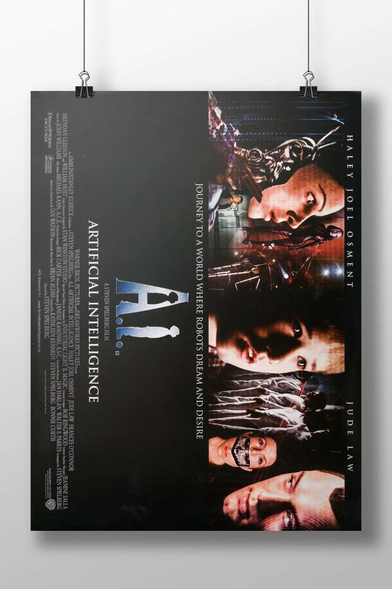 The film "Artificial Intelligence" (2001) directed by Steven Spielberg. David Henrie - Ais Dream Poster