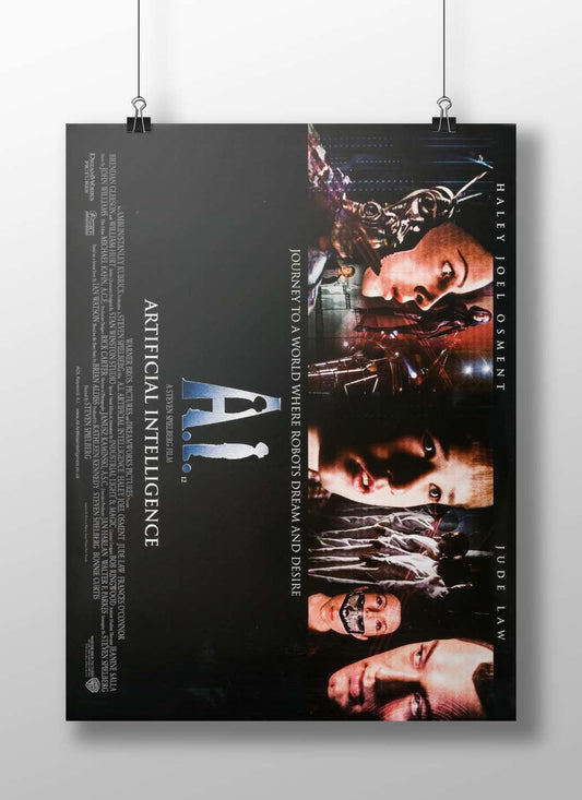 The film "Artificial Intelligence" (2001) directed by Steven Spielberg. David Henrie - Ais Dream Poster