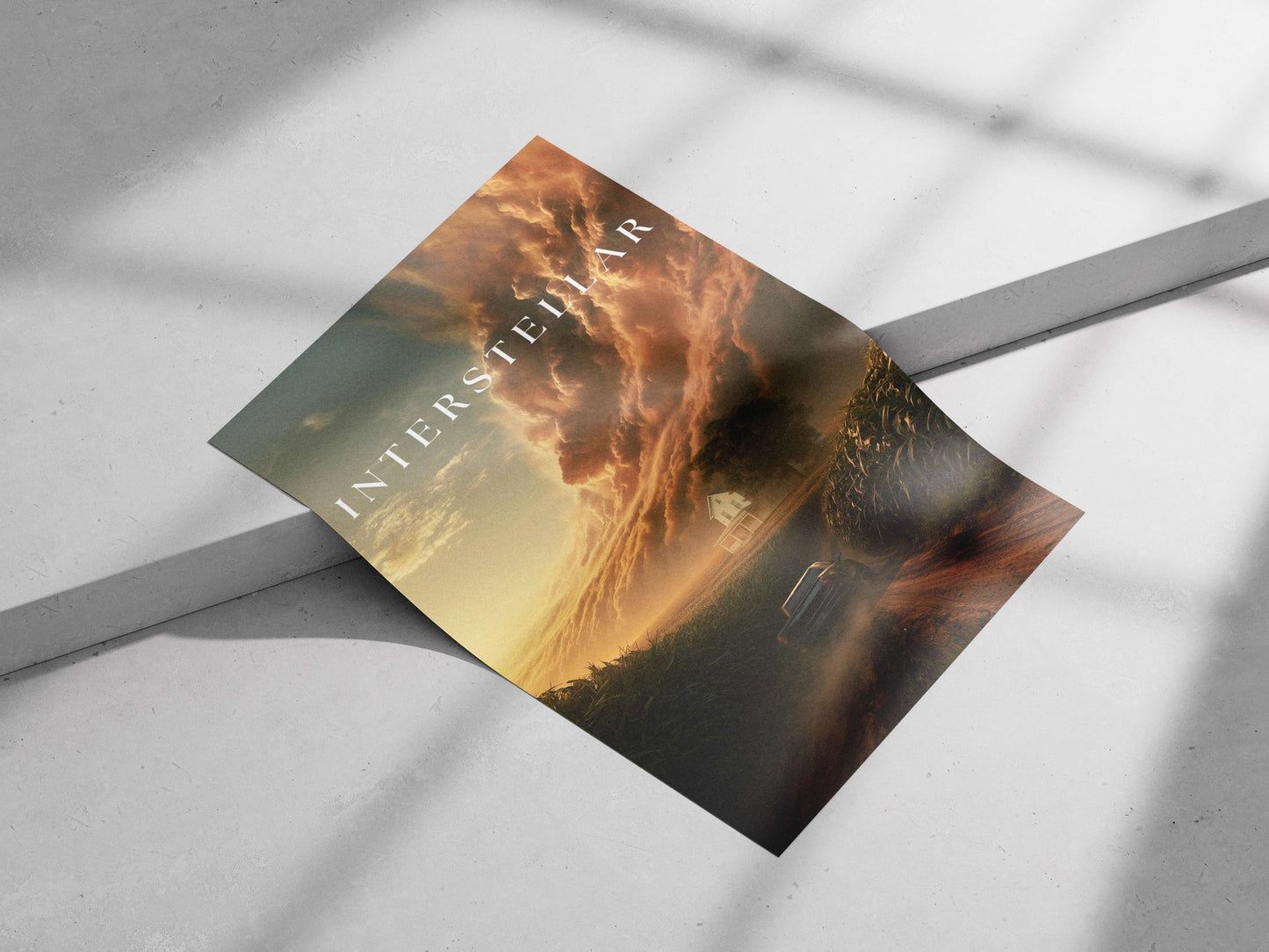 Interstellar (2014 science fiction film) Main Subject: Interstellar (2014 science fiction film) Matte poster print —