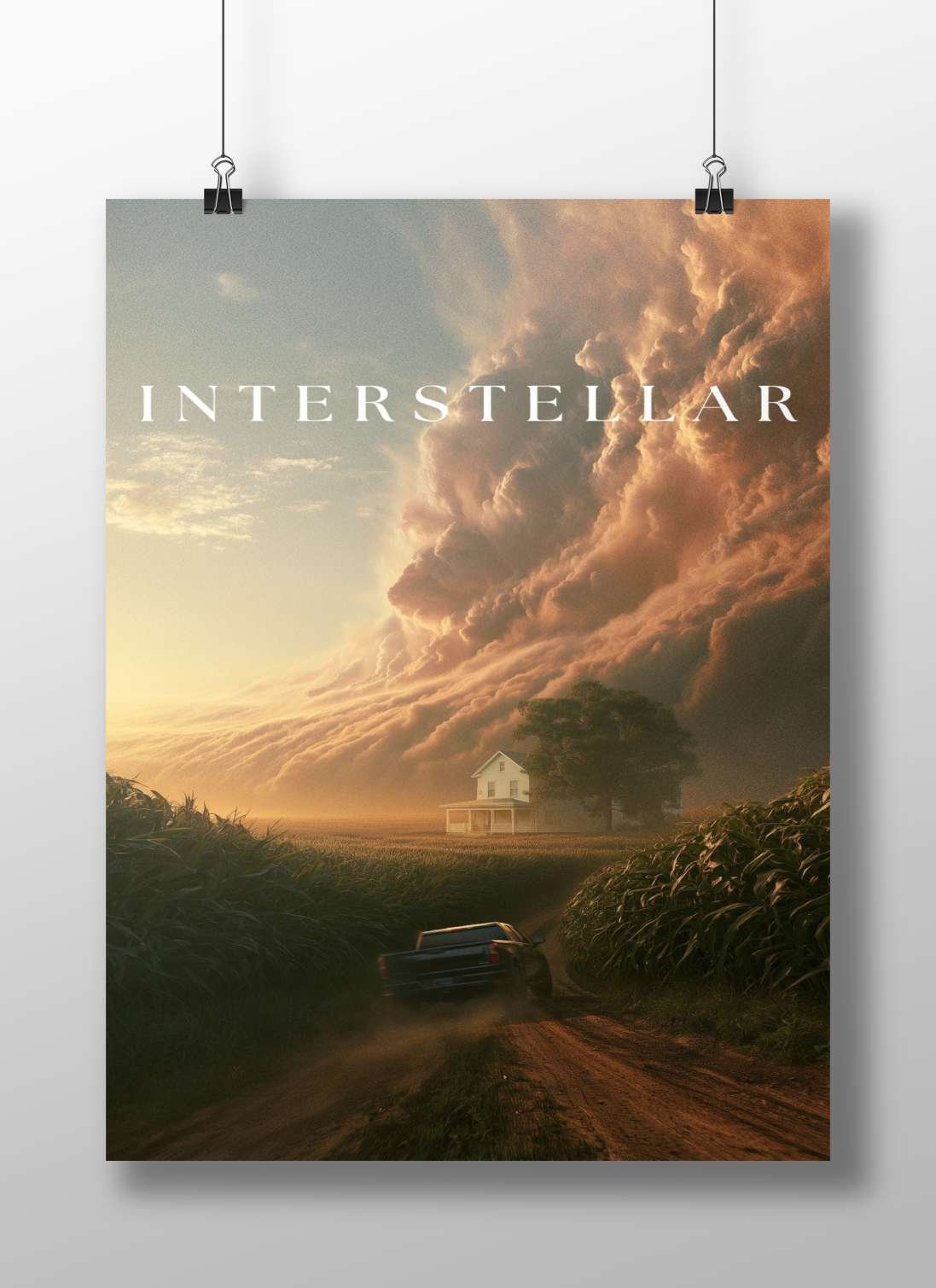 Interstellar (2014 science fiction film) Main Subject: Interstellar (2014 science fiction film) Matte BoizzBoard rigid print