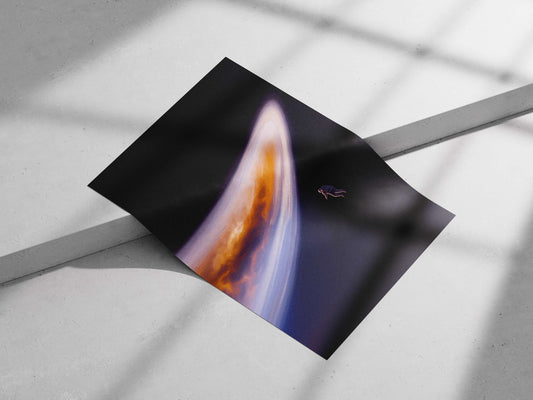 Astronaut Main Subject: Astronaut Matte poster print — Art wall art India | PosterBoizz