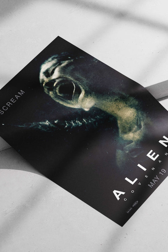 Alien: Covenant (film in the Alien franchise) Aliens - Covenant Noir Poster