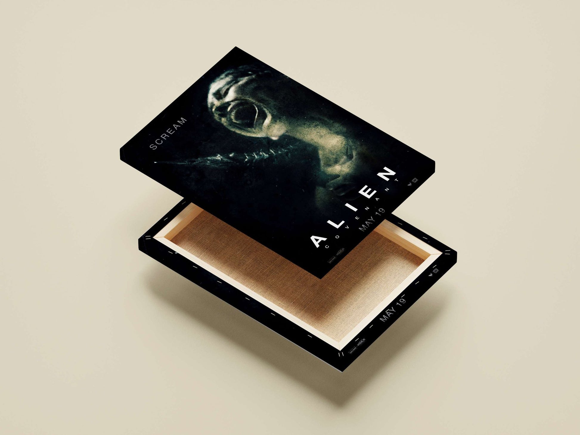 Alien: Covenant (film in the Alien franchise) Aliens - Covenant Noir Poster