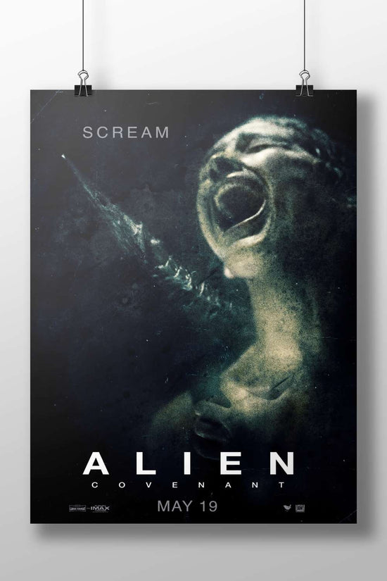 Alien: Covenant (film in the Alien franchise) Aliens - Covenant Noir Poster