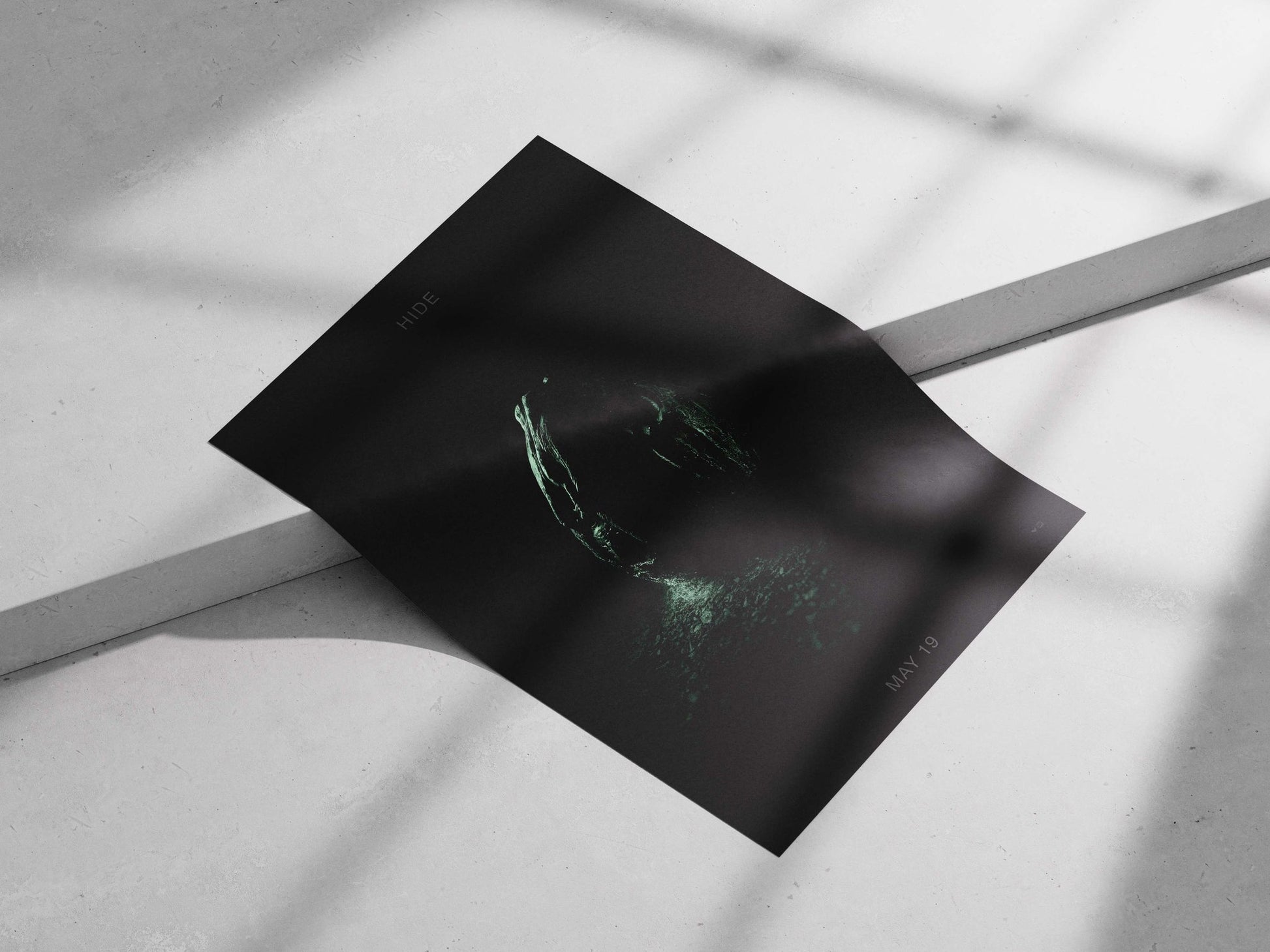 The movie "Hide" (based on Tesseract OCR text "HIDE") Hide - Noir Masterpiece Poster