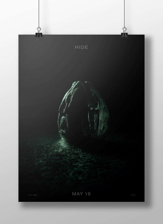 The movie "Hide" (based on Tesseract OCR text "HIDE") Hide - Noir Masterpiece Poster