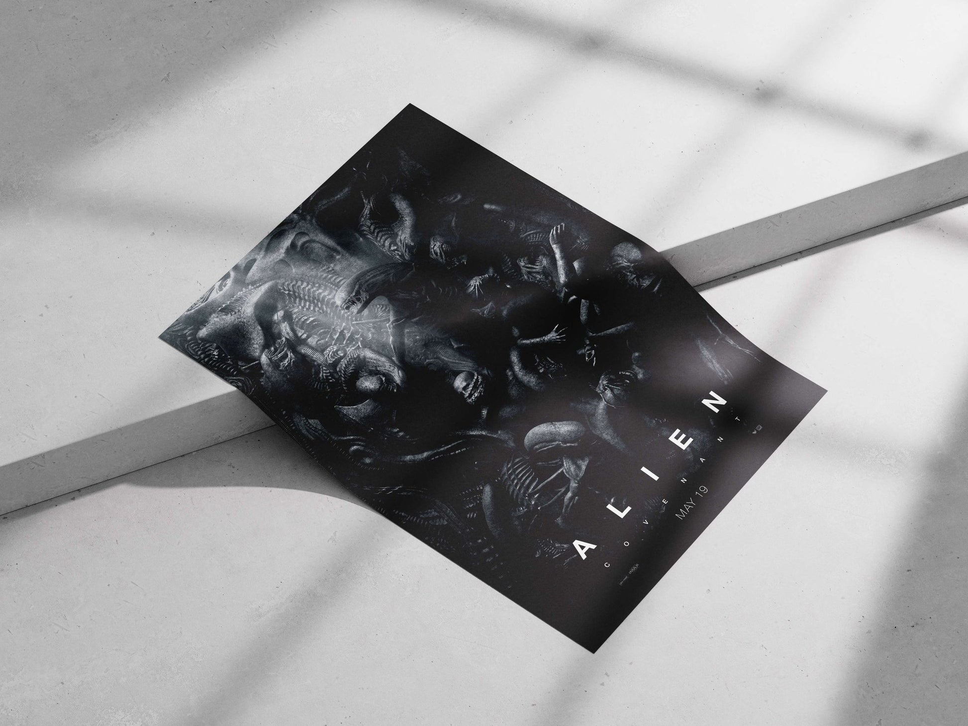 Alien: Covenant (part of the Alien franchise) Alien: Covenant - Horror Masterpiece Poster