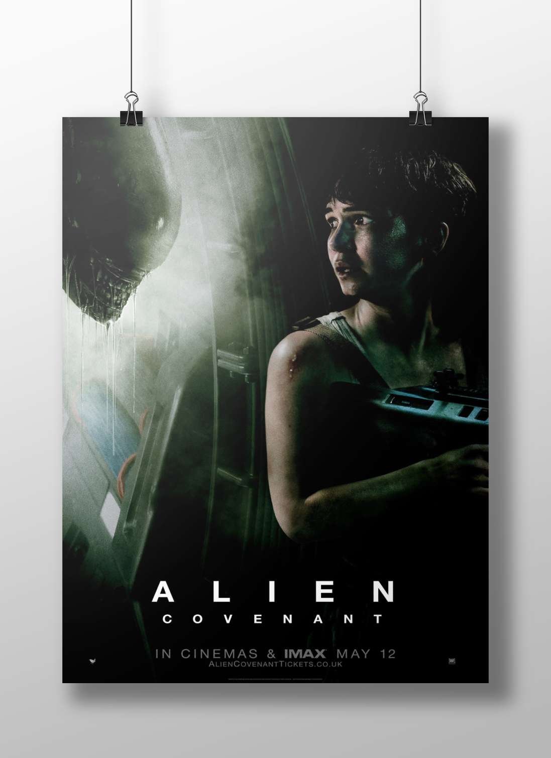 Alien: Covenant (part of the Alien franchise) Alien: Covenant - Deep Space Horror Poster