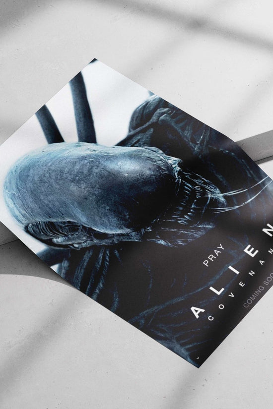 Xenomorph (from the Alien franchise) Aliens - Classic Noir Poster