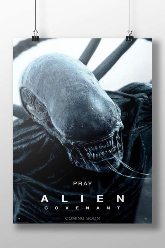 Xenomorph (from the Alien franchise) Aliens - Classic Noir Poster