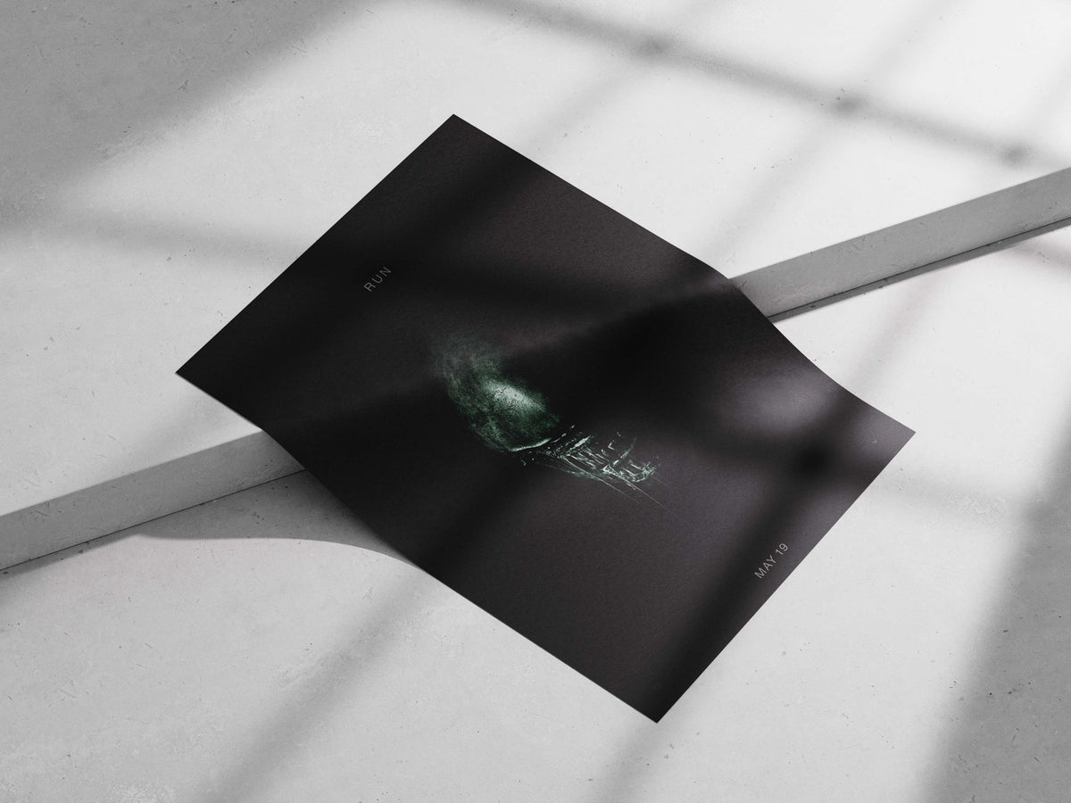 Xenomorph (Alien franchise) Alien Xenomorph - Noir Poster
