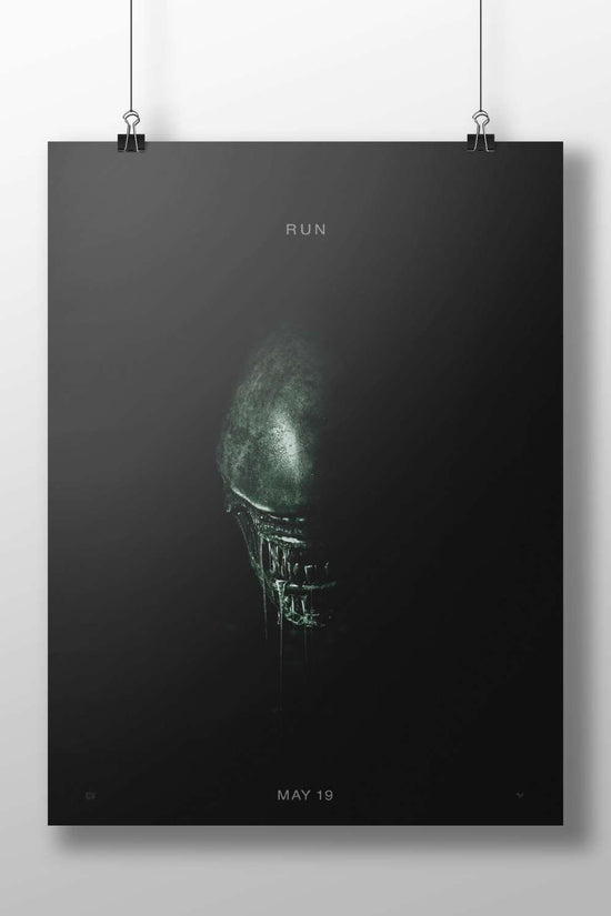 Xenomorph (Alien franchise) Alien Xenomorph - Noir Poster
