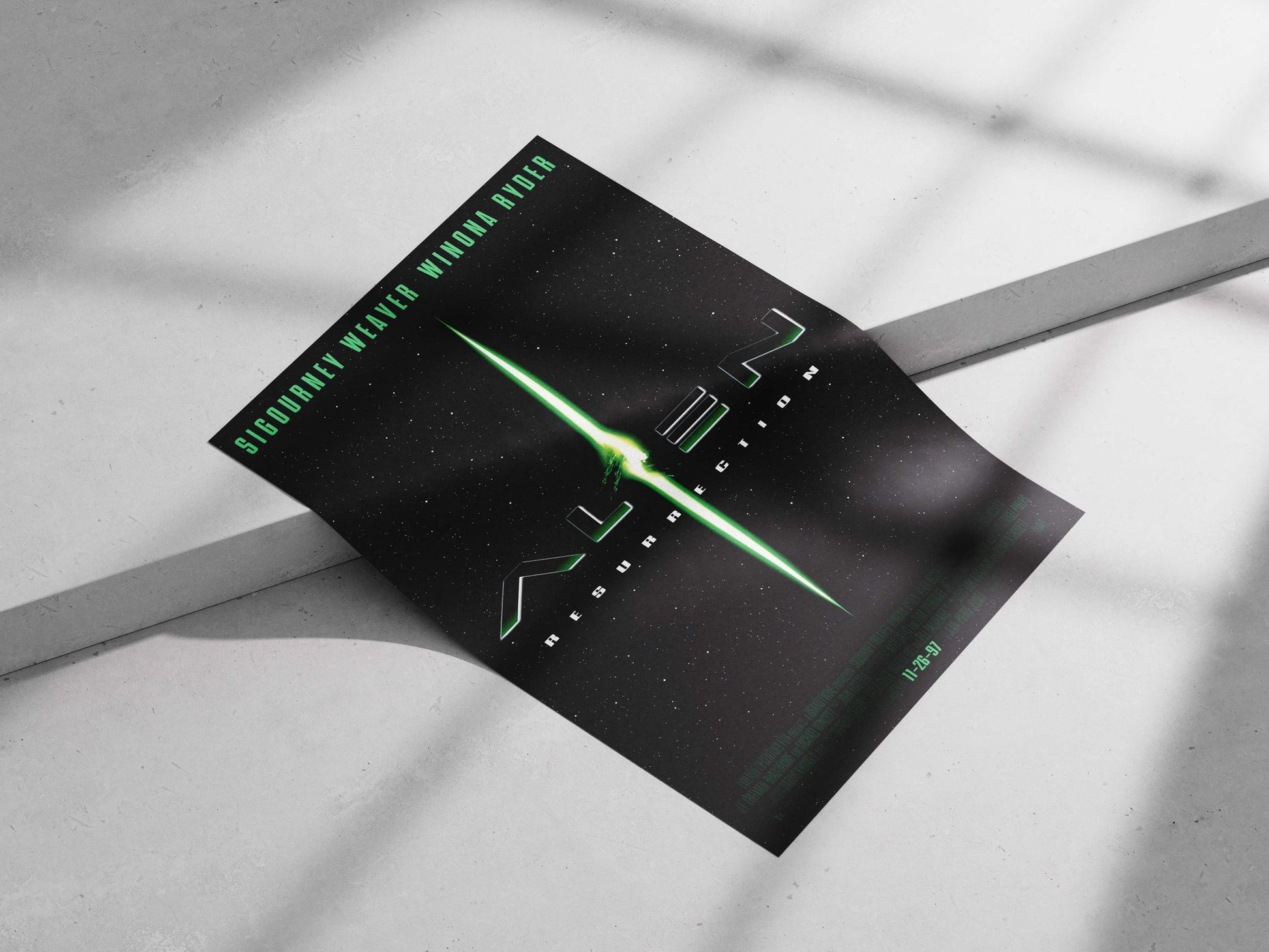 Ellen Ripley - Alien Resurrection Poster