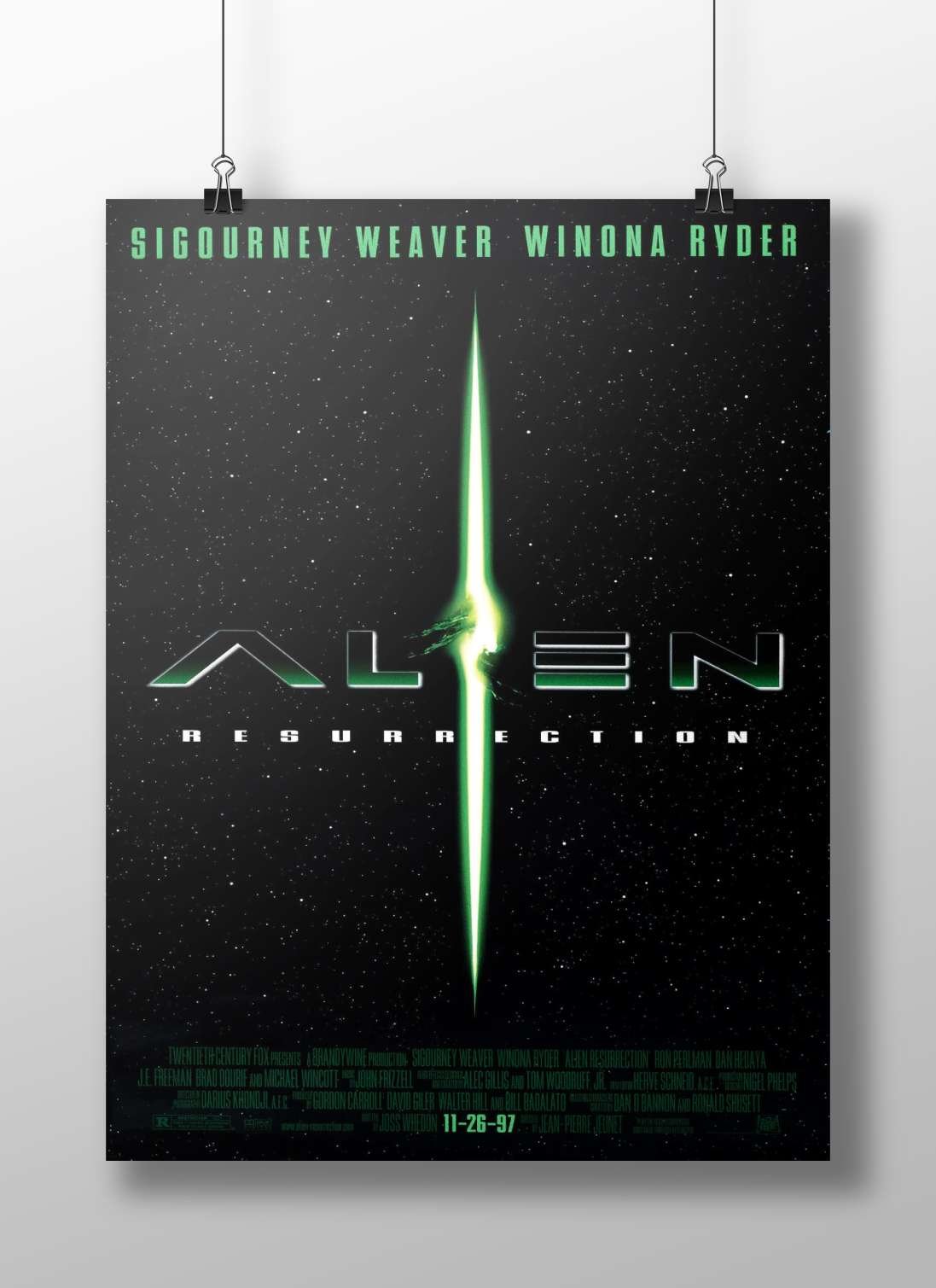 Ellen Ripley - Alien Resurrection Poster
