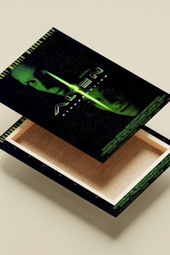 Alien: Resurrection (the movie, confirmed by the visible title and Tesseract OCR’s reference to "ALIEN"