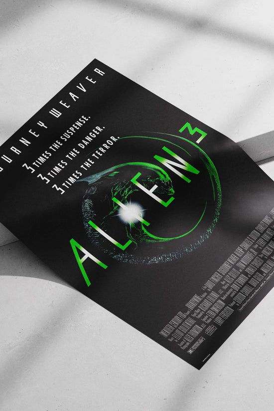 Alien 3 (movie title, part of the Alien franchise) Aliens - Horror Icon Poster