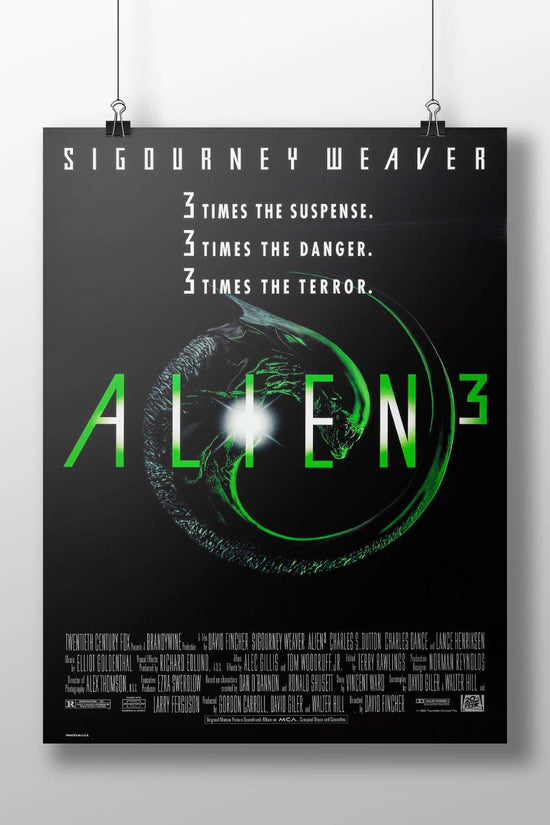 Alien 3 (movie title, part of the Alien franchise) Aliens - Horror Icon Poster