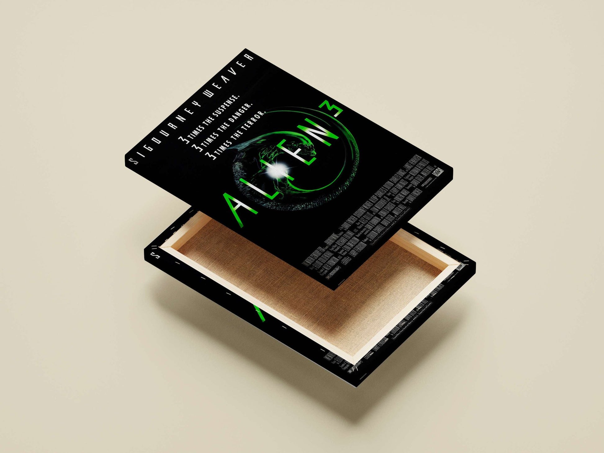 Alien 3 (movie title, part of the Alien franchise) Aliens - Horror Icon Poster