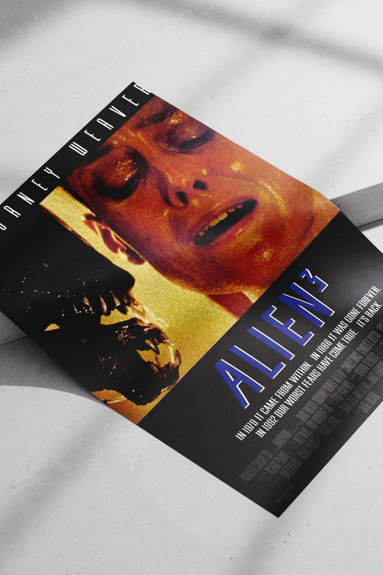 Alien³ (the third installment of the Alien franchise) Alien³ - Cyberpunk Horror Poster
