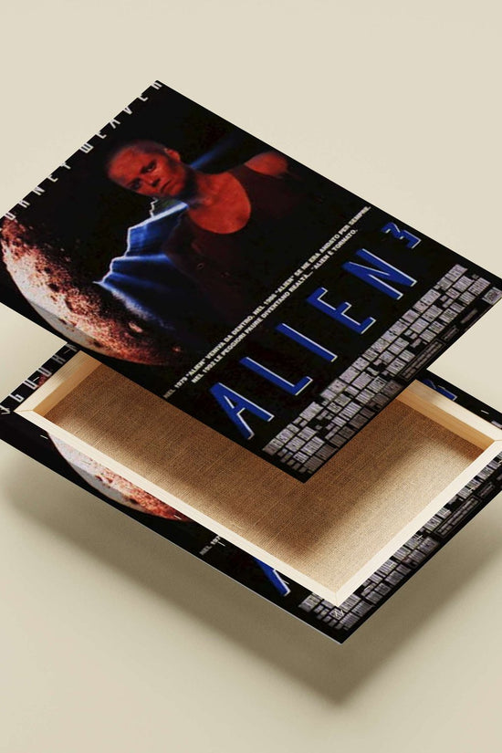 Alien 3 (film), part of the Alien franchise Alien 3 - Dark Sci-Fi Poster