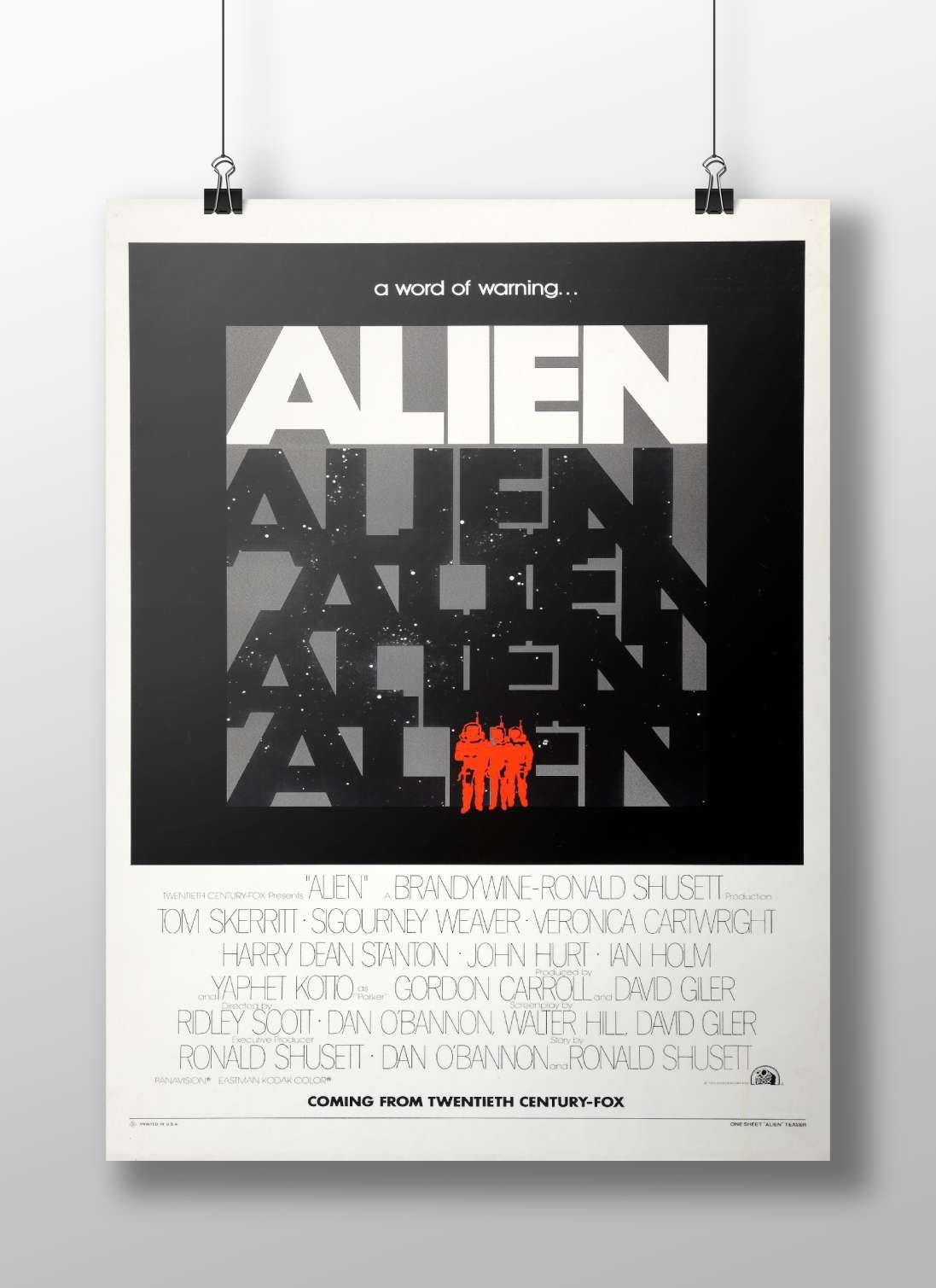 The "Alien" franchise (specifically the 1979 sci-fi horror film) Aliens - Xenomorph Horror Poster