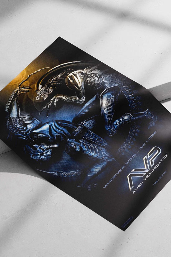 Alien vs. Predator franchise (specifically the crossover movie with real names "Alien" and "Predator") Alien