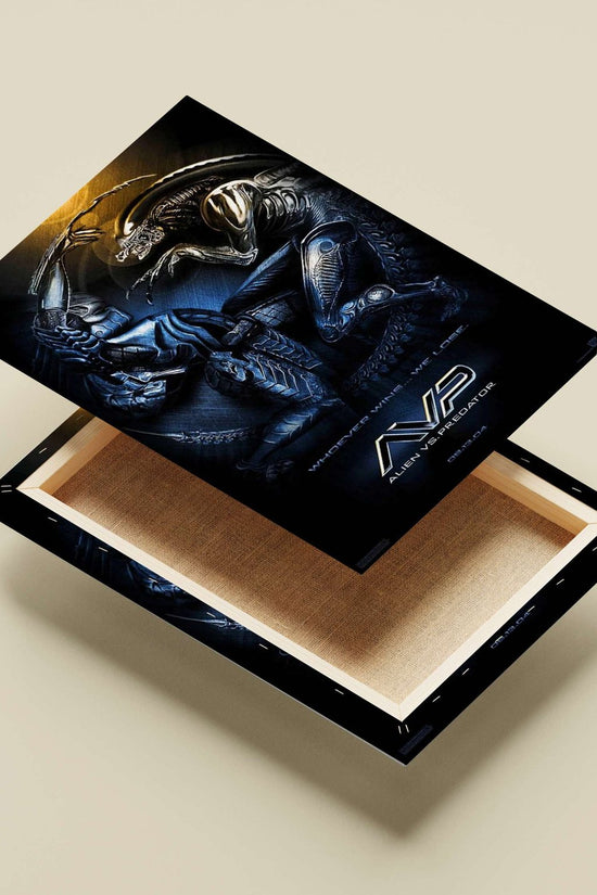 Alien vs. Predator franchise (specifically the crossover movie with real names "Alien" and "Predator") Alien
