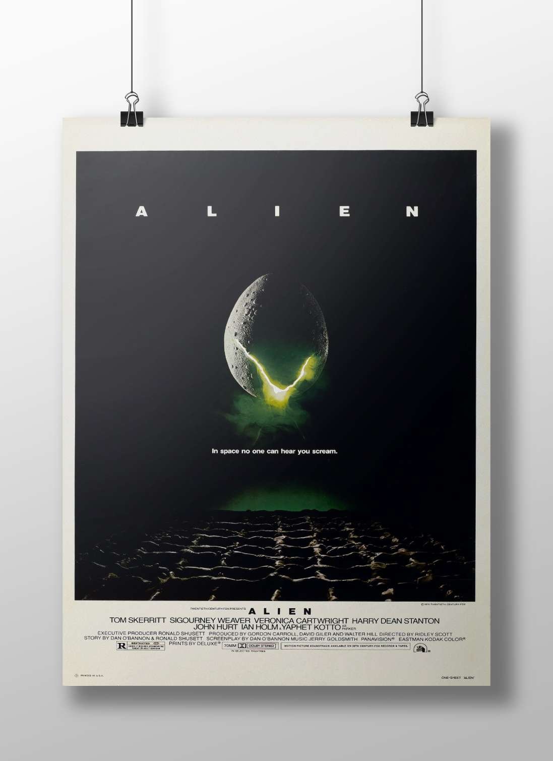The film "Alien" (franchise: Alien) [Ripley - Survival Instinct Poster]
