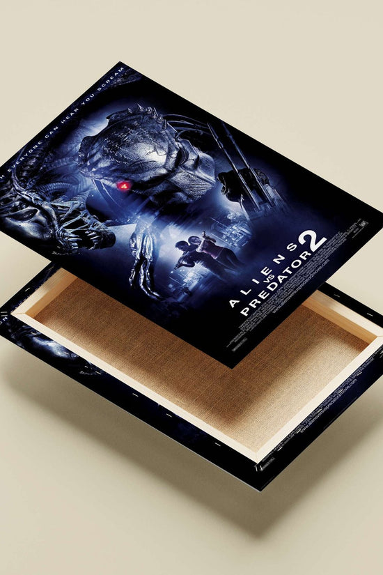 Aliens vs. Predator 2 (movie franchise) Aliens Vs. Predator 2 - Retro Noir Poster