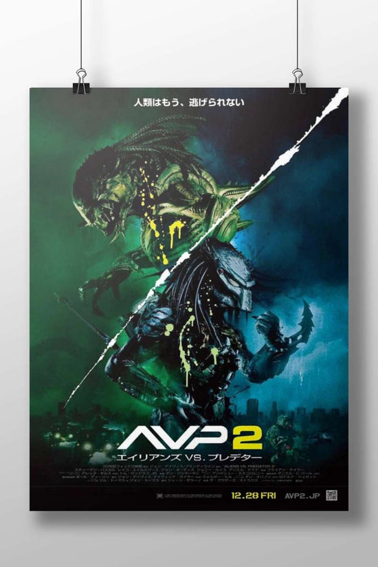 Aliens vs. Predator franchise (specifically AVP2: Aliens vs. Predator 2) Alien Predator - Noir Action