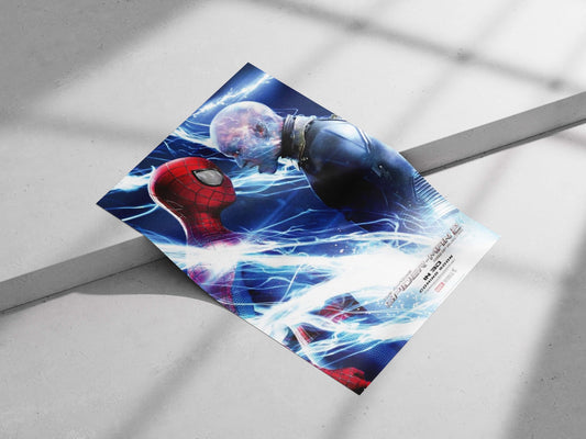 Peter Parker (Spider-Man) and Max Dillon (Electro) from The Amazing Spider-Man franchise Spider-Man Vs Electro
