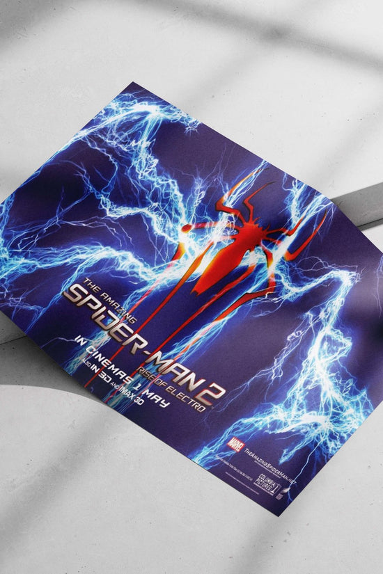 Max Dillon (as Electro) from The Amazing Spider-Man franchise Max Dillon - Electro Pop Art