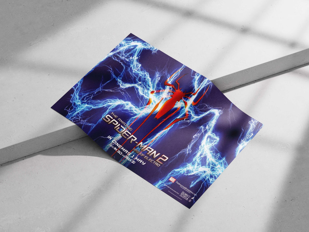 Max Dillon (as Electro) from The Amazing Spider-Man franchise Max Dillon - Electro Pop Art