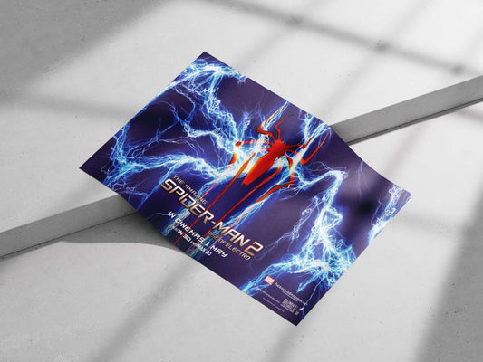 Max Dillon (as Electro) from The Amazing Spider-Man franchise Max Dillon - Electro Pop Art