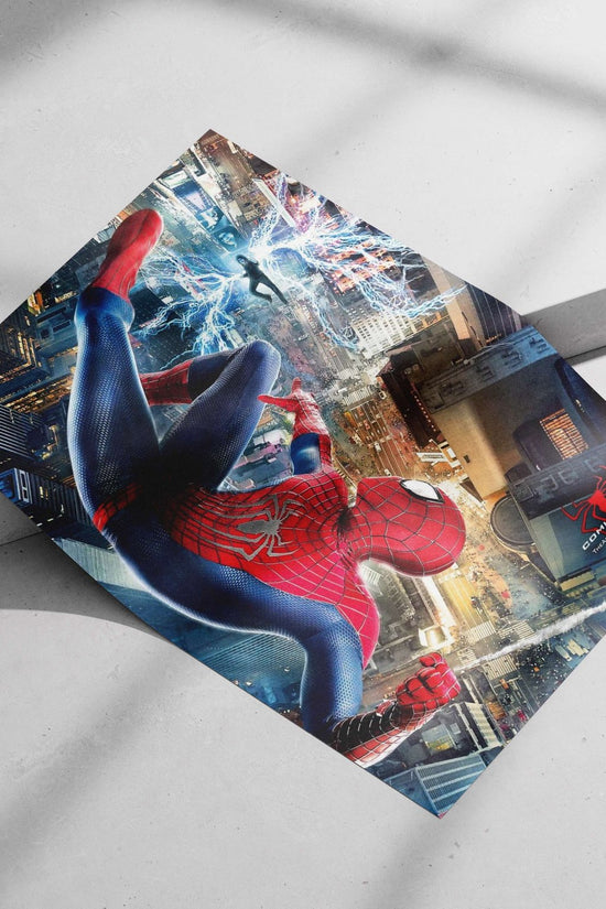 Spider-Man (from The Amazing Spider-Man franchise, as confirmed by Tesseract OCR text "MARVEL Si:2ti4/4)" indicating