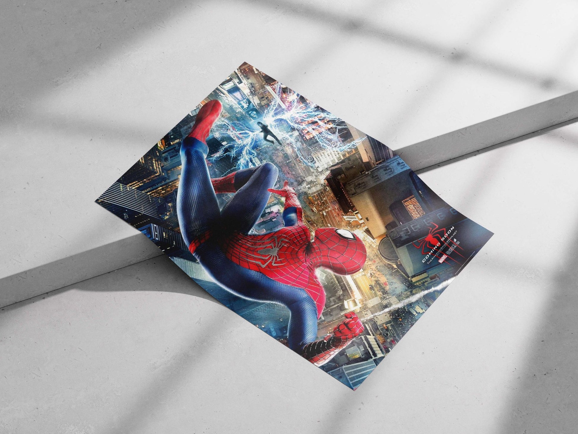 Spider-Man (from The Amazing Spider-Man franchise, as confirmed by Tesseract OCR text "MARVEL Si:2ti4/4)" indicating