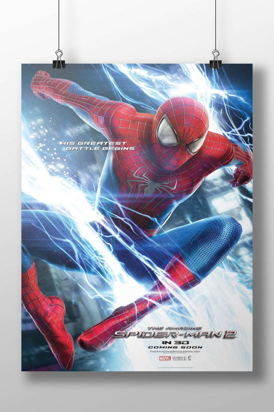 Peter Parker as Spider-Man from The Amazing Spider-Man franchise (confirmed by Tesseract text "THEAMAZINGSPIDERMAN.NET"). Peter