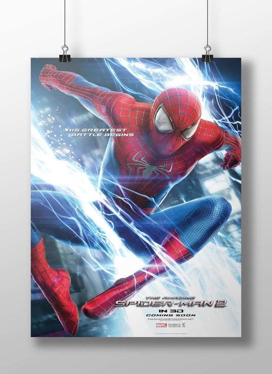 Peter Parker as Spider-Man from The Amazing Spider-Man franchise (confirmed by Tesseract text "THEAMAZINGSPIDERMAN.NET"). Peter
