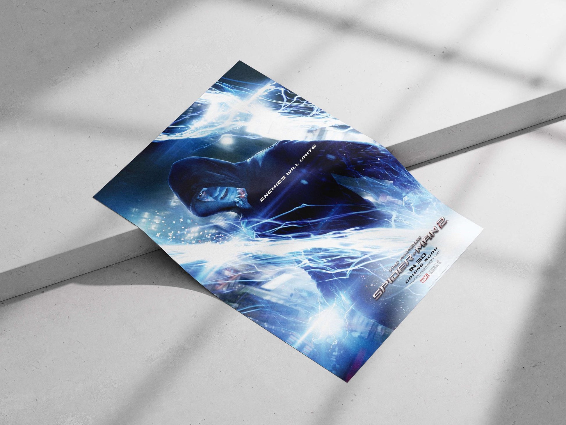Electro from The Amazing Spider-Man 2 franchise. Electro - Dark Hero Poster