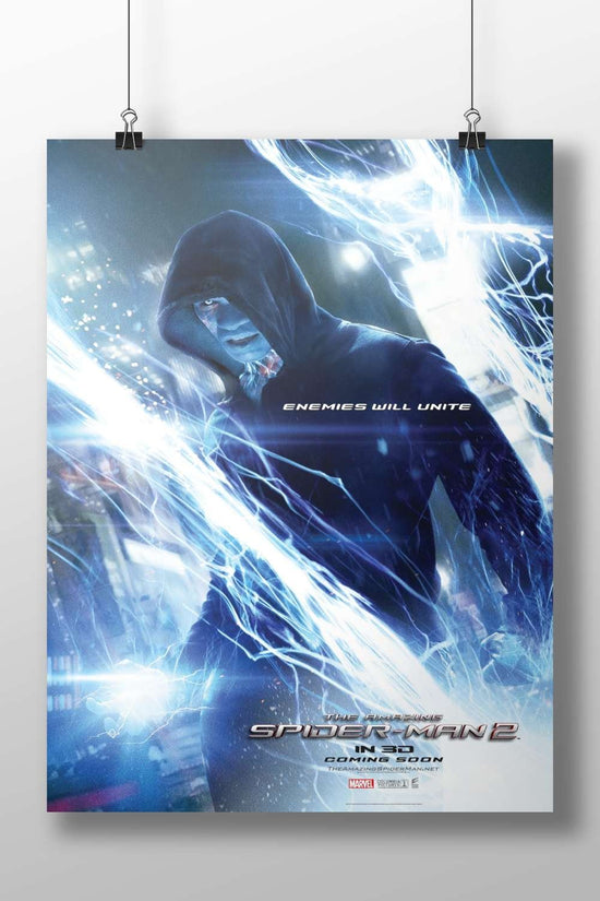 Electro from The Amazing Spider-Man 2 franchise. Electro - Dark Hero Poster
