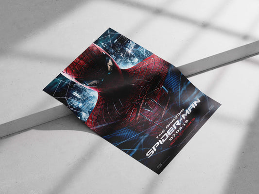 Spider-Man (the superhero character from Marvel's *The Amazing Spider-Man* film, 2012, confirmed by the Tesseract