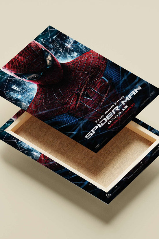 Spider-Man (the superhero character from Marvel's *The Amazing Spider-Man* film, 2012, confirmed by the Tesseract